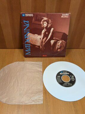 Madonna - Madonna (1984) / 8" inch Laserdisc (PA-85-M019) 4 Songs - NOT A DVD